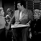 Anne Baxter, Raymond Burr, Jeff Donnell, and Ann Sothern in The Blue Gardenia (1953)