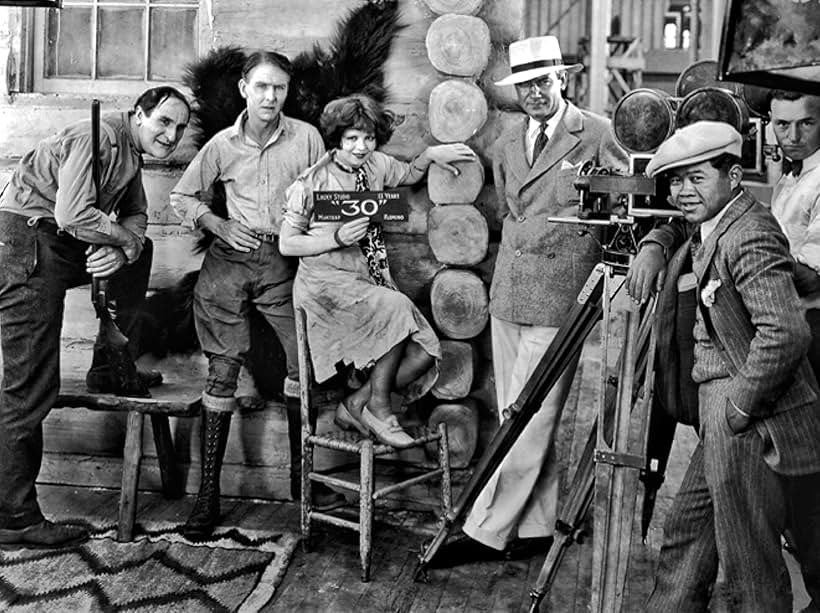 Clara Bow, James Wong Howe, Victor Fleming, Percy Marmont, Ernest Torrence, and Rex Wimpy in Mantrap (1926)
