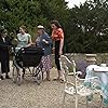 Sorcha Cusack, Doreen Mantle, Mark Williams, Emer Kenny, and Jessie Cave in Father Brown (2013)