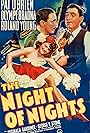 Pat O'Brien, Olympe Bradna, and Roland Young in The Night of Nights (1939)