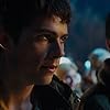 Dylan O'Brien and Ki Hong Lee in Maze Runner: The Scorch Trials (2015)