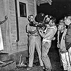 Paul Newman, James Wong Howe, Patricia Neal, and Martin Ritt in Hud (1963)