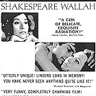 Shashi Kapoor, Madhur Jaffrey, and Felicity Kendal in Shakespeare-Wallah (1965)