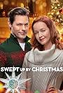 Lindy Booth and Justin Bruening in Swept Up by Christmas (2019)