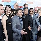 Aasif Mandvi, Jack Black, and the cast of THE BRINK on HBO