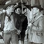 Brian Donlevy, Roy Barcroft, and Forrest Tucker in Ride the Man Down (1952)