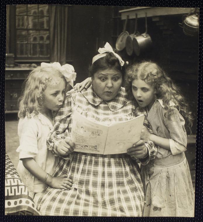 Audrey Berry, Helen Connelly, and Josie Sadler in The Arrival of Josie (1914)