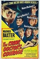 Warner Baxter, Hillary Brooke, Lloyd Corrigan, Jerome Cowan, Stephen Crane, Emory Parnell, and Mark Roberts in The Crime Doctor's Courage (1945)