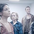 Dan Zahle, Alba August, Natalie Madueño, Mikkel Boe Følsgaard, and Sonny Lindberg in The Rain (2018)