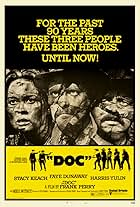 Faye Dunaway, Stacy Keach, and Harris Yulin in 'Doc' (1971)