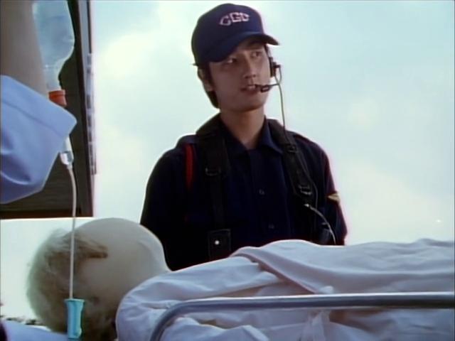 Shinji Kasahara in Mirai Sentai Timeranger (2000)