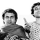 Tapan Chatterjee and Rabi Ghosh in Goopy Bagha Phire Elo (1991)