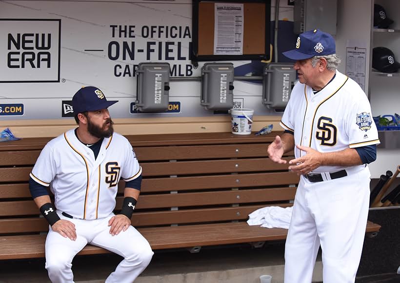 Mark-Paul Gosselaar and Dan Lauria in Pitch (2016)