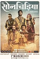 Manoj Bajpayee, Ashutosh Rana, Ranvir Shorey, Sushant Singh Rajput, and Bhumi Pednekar in Sonchiriya (2019)