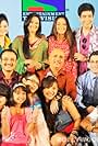 Vivek Mushran, Rupali Ganguly, Shweta Tiwari, Vishal Singh, Aanchal Munjal, Sparsh Khanchandani, Aashika Bhatia, Tapasvi Mehta, and Rakshit Wahi in Parvarrish: Kuchh Khattee Kuchh Meethi (2011)