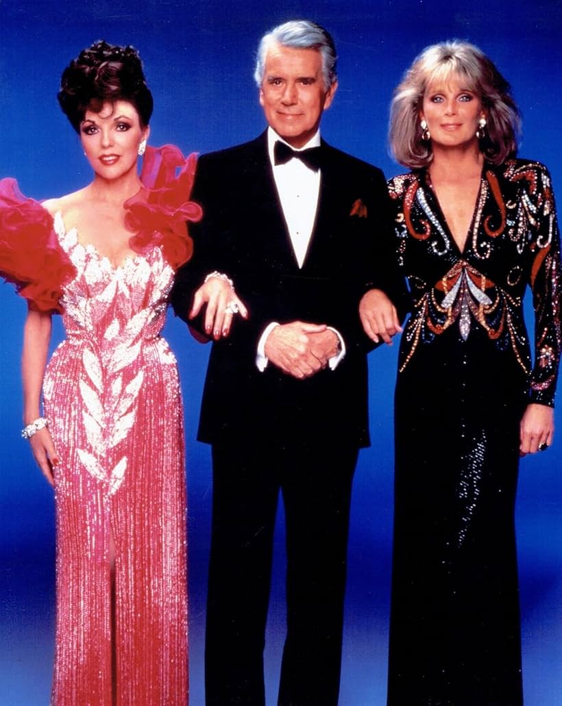 Joan Collins, John Forsythe, and Linda Evans in Dynasty (1981)