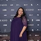 Zenobia Kloppers at the official movie premiere of Fiela se Kind Film (2019) in Johannesburg, South Africa.