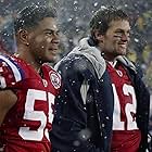 Junior Seau and Tom Brady