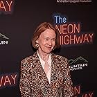 Sandra Thomas on the red carpet for THE NEON HIGHWAY
