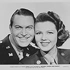 Chester Morris and Jean Rogers in Rough, Tough and Ready (1945)