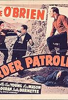 Al Hill, LeRoy Mason, George O'Brien, and Polly Ann Young in The Border Patrolman (1936)