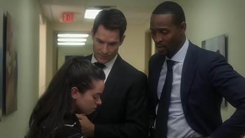Taylor Castro as Abbey with Jaiden Kaine and David Mackey in Marriage Killer