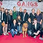 Christian Blümel, Rainer Matsutani, Jimi Blue Ochsenknecht, Wilson Gonzalez, Sina Tkotsch, Aaron Le, and Emilia Schüle at an event for Gangs (2009)