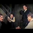 Sean Connery, Richard Harris, Anthony Zerbe, and Anthony Costello in The Molly Maguires (1970)