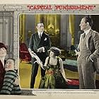Clara Bow, George Hackathorne, Joseph Kilgour, Margaret Livingston, and Eddie Phillips in Capital Punishment (1925)
