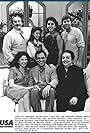 Richard Coca, Marcia del Mar, Alitzah, Reni Santoni, and Bobby Sherman in Sanchez of Bel Air (1986)