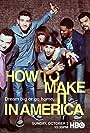 Luis Guzmán, Victor Rasuk, Eddie Kaye Thomas, Bryan Greenberg, Lake Bell, and Kid Cudi in How to Make It in America (2010)