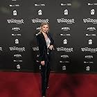 Hailey Knudsen on the red carpet at the World Premiere of the Wingfeather Saga