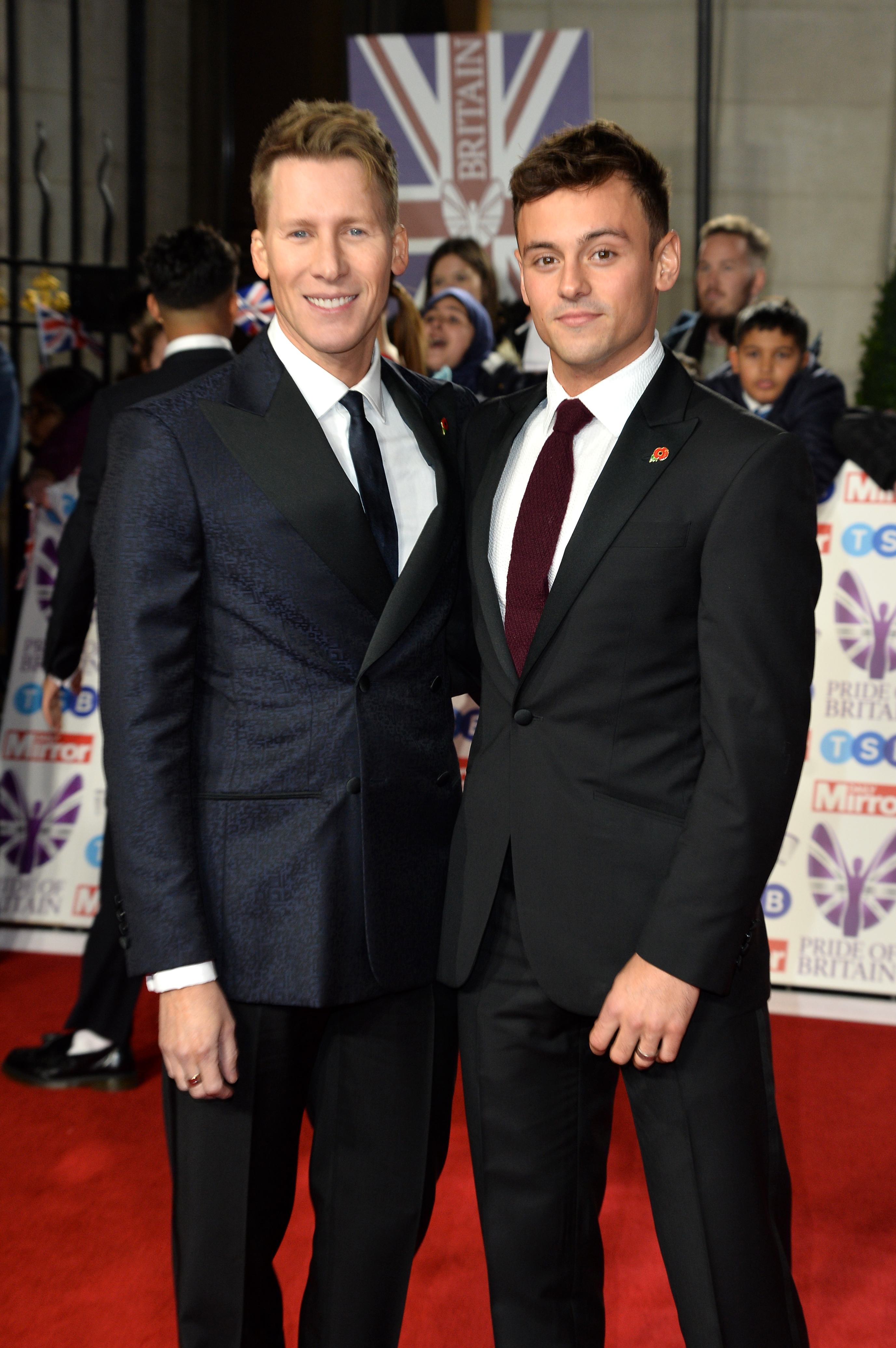 Dustin Lance Black and Tom Daley