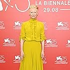 Tilda Swinton at an event for Suspiria (2018)