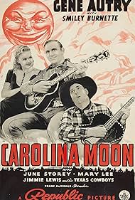 Gene Autry, Smiley Burnette, and June Storey in Carolina Moon (1940)