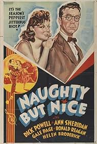 Gale Page, Dick Powell, and Ann Sheridan in Naughty But Nice (1939)