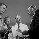 Kirk Douglas, Fredric March, Edmond O'Brien, and Fredd Wayne in Seven Days in May (1964)