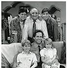 Gregory Harrison, Matthew Brooks, John Buchanan, Al Molinaro, Ashleigh Sterling, and Scott Weinger in The Family Man (1990)