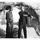 Bela Lugosi and Lon Chaney Jr. in Frankenstein Meets the Wolf Man (1943)