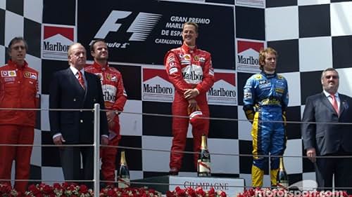 Michael Schumacher, Rubens Barrichello, and Jarno Trulli in Formula 1 (1950)