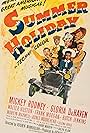 Agnes Moorehead, Mickey Rooney, Gloria DeHaven, Walter Huston, Jackie 'Butch' Jenkins, Marilyn Maxwell, and Frank Morgan in Summer Holiday (1948)