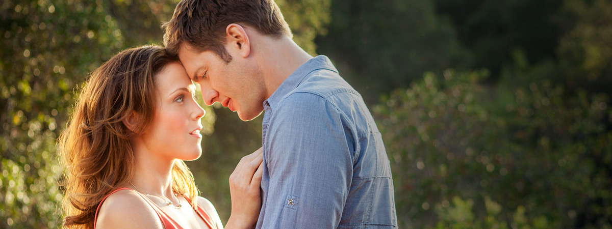 Ryan McPartlin and Erin Krakow in Chance at Romance (2014)