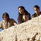 Iddo Goldberg, Avan Jogia, and Kylie Bunbury in Tut (2015)