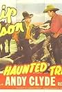 Reno Browne, Andy Clyde, and Whip Wilson in Haunted Trails (1949)