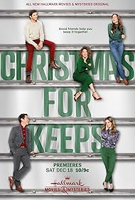 Ashley Newbrough, Christa B. Allen, Marielle Scott, Ryan Rottman, and Cardi Wong in Christmas for Keeps (2021)