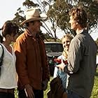 Bridie Carter, Aaron Jeffery, Michelle Langstone, and Myles Pollard in McLeod's Daughters (2001)