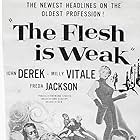 John Derek, Freda Jackson, and Milly Vitale in The Flesh Is Weak (1957)