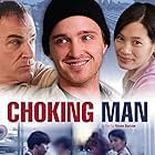 Mandy Patinkin, Aaron Paul, and Eugenia Yuan in Choking Man (2006)