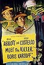 Boris Karloff, Bud Abbott, Lenore Aubert, Lou Costello, and Donna Martell in Bud Abbott Lou Costello Meet the Killer Boris Karloff (1949)