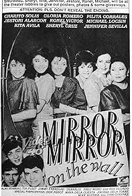 Mike Austria, Rita Avila, Pilita Corrales, Gloria Romero, Jennifer Sevilla, Charito Solis, Emmanuel H. Borlaza, Jestoni Alarcon, Sheryl Cruz, Debraliz, Ronnel Victor, and Michael Locsin in Mirror, Mirror on the Wall (1988)